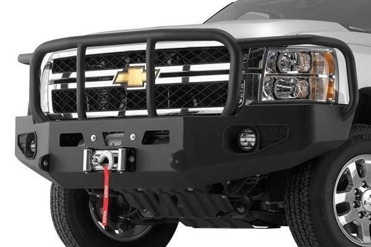 Warn W36-95220 Heavy Duty Front Bumper Winch, Black Powder Coat