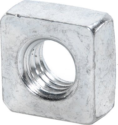 Warn W36-98278 0.43 x 14 in. SVC Zinc Plated Square Nut