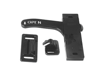 Screen Door Latch, Black