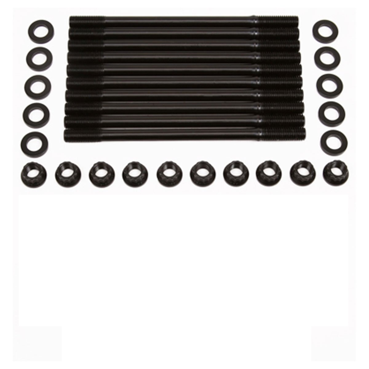A14-2034703 1.8 litrePro Series Cylinder Head Stud Kits for Toyota, Black
