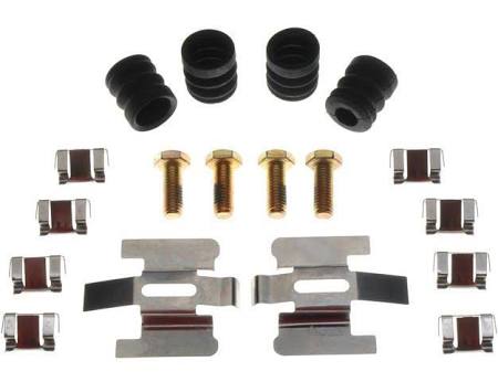 R42-H5625A Brake Hardware Kit for 1991-1996 Buick Century, Black