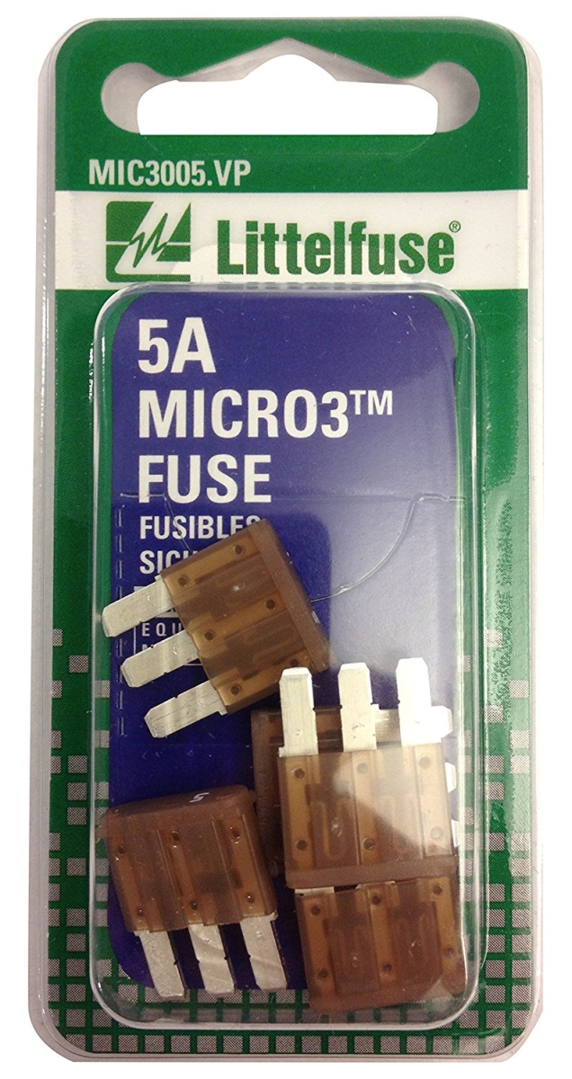 Micro3 32V & 5-15A Blade Fuses - Tan
