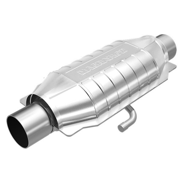 2.5 in. Pre-OBDII Rear Universal Fit Oval Body Catalytic Converter
