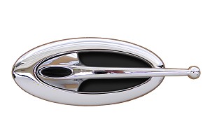 Universal Ball End Interior Door Handle, Silver