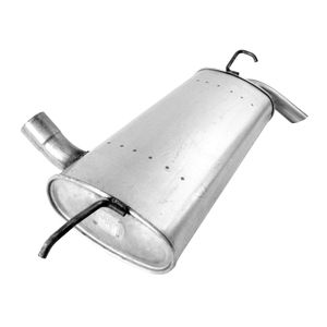 Muffler-Quiet Flow Domest, Aluminized