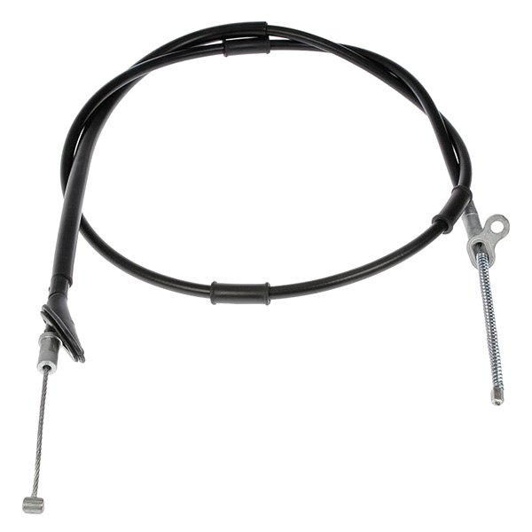 Dorman D18-C661044 77.69 in. Rear Driver Side Parking Brake Cable, Black