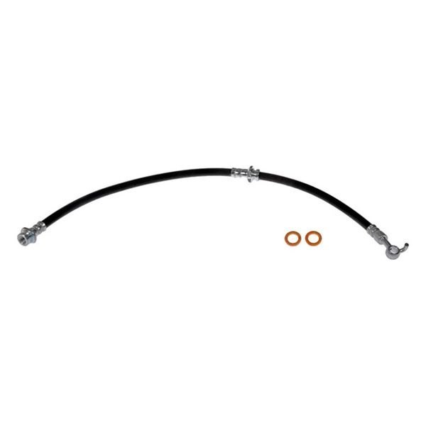 Dorman D18-H621954 22.68 in. Front Passenger Side Brake Hydraulic Hose, Black