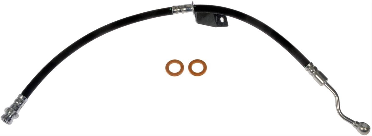 Dorman D18-H622002 Front Driver Side Brake Hydraulic Hose for Kia Rio 2017-2012 - Black