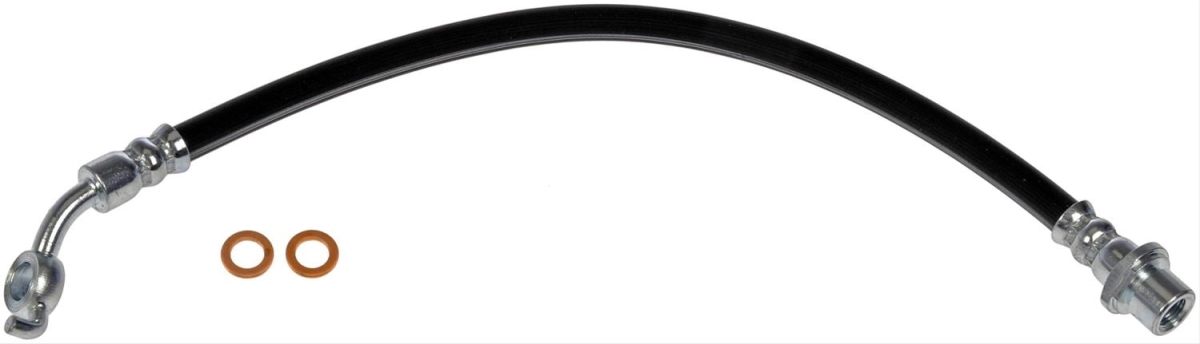 Dorman D18-H622028 14.5 in. Front Passenger Side Brake Hydraulic Hose, Black