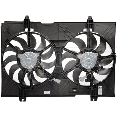 Dorman D18-621571 Rad Fan Assembly, Black