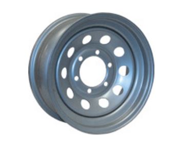 16 X 6 in. Trailer Wheel - Morton Silver