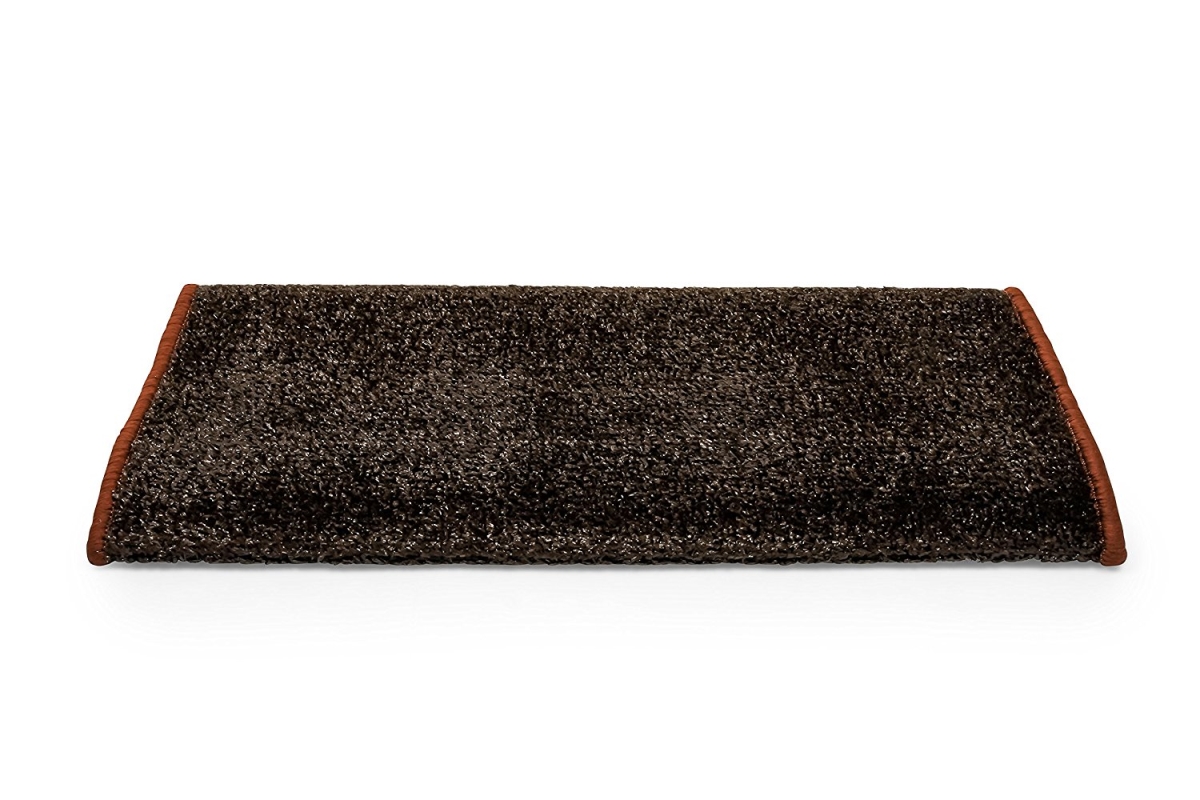 Picture of Camco C1W-42944 22 x 23 in. Premium Wrap Around RV Step Rug - Brown