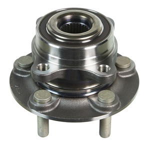 Wheel Bearing Hub Assembly - Black - Compatible with 2013-2016 Ford Fusion - Precision Matched