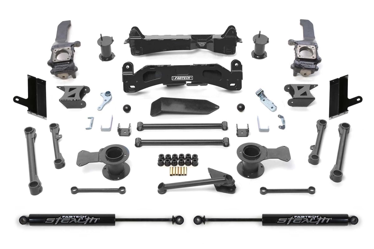 F37-FTS26082 6 in. 2010-2017 4 Runner Toyota Rear Box Kit