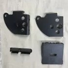 D7E-9108552406 Refrigerator Door Hinge Reversing Kit, Black
