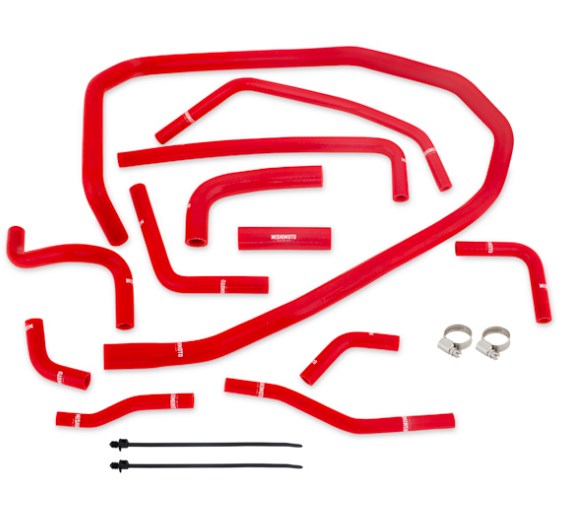 2015-2015 Subaru WRX Subaru Silicone Radiator Hose Kit - Red