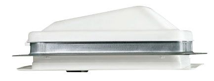 Manual Opening, 14-1/4" x 14-1/4", With Screen, With 12 Volt Fan, Polypropylene