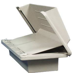Stove Vent Hood Exhaust Cover, Black