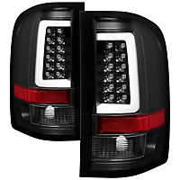Automotive Tail Light Assembly for 2007-2013 Chevy Silverado, Clear