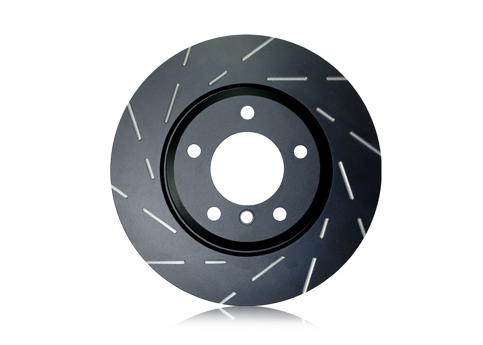 USR Series Slotted Rotors, Black