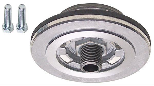 T37-1324 Spin-on Oil Filter Adapter, Black