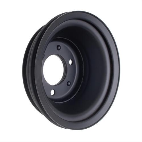 Performance Steel Crankshaft Pulleys - Black