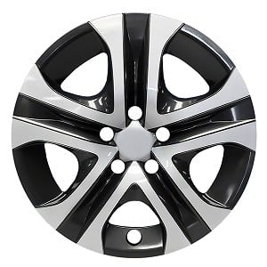 CCI-51817SB 18 in. Coast Wheel Cover for 2013-2018 Toyota RAV4, Silver & Black