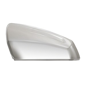 Exterior Mirror Cover Half Cover for 2017-2018 GMC Acadia, Chrome