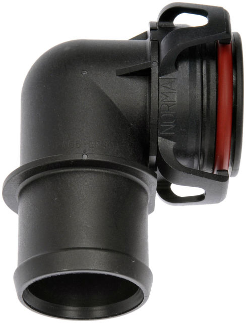 Dorman D18-9022091 Radiator Coolant Hose Connector for 2010-2017 Buick, Black