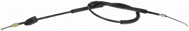 Parking Brake Cable for 2007-2016 Jeep Wrangler, Black