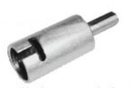 Crank Drill Bit Adapter - Zinc Plated