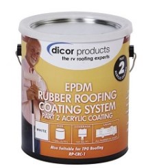 Acrylic Roof Coating for RV Roofs - Tan
