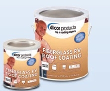 Fiberglass Roof Coating  Tan