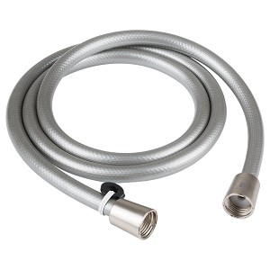 60" VINYL RV SHOWER HOSE - BRUSHED SATIN NICKEL