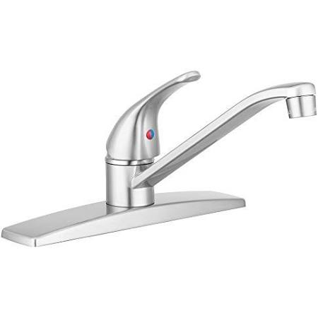 Single Lever RV Kitchen Faucet - Stainless Steel