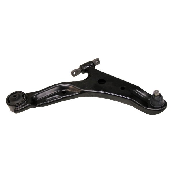 Moog M12-RK80348 Front Passenger Side Lower Non-Adjustable Control Arm & Ball Joint Assembly for 2001-2006 Hyundai Santa Fe, Black