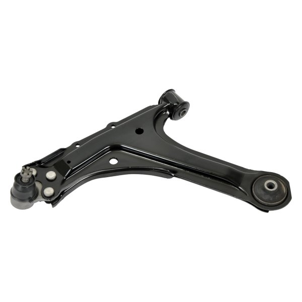 Front Passenger Side Lower Non-Adjustable Control Arm & Ball Joint Assembly for 1995-2005 Chevrolet Cavalier, Black