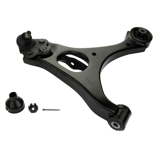 Front Driver Side Lower Control Arm for 2006-2011 Honda Civic, Black