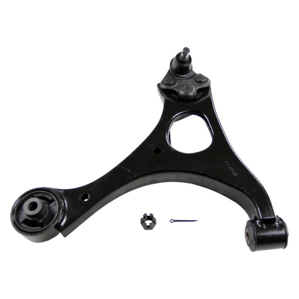 Moog M12-RK620383 Front Passenger Side Lower Control Arm for 2006-2011 Honda Civic, Black