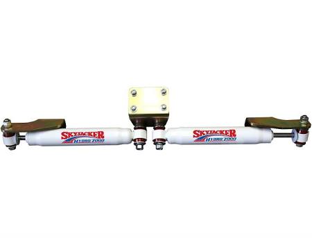 S97-9186 Steering Stabilizer for 2001-2006 Mitsubishi Montero, Silver