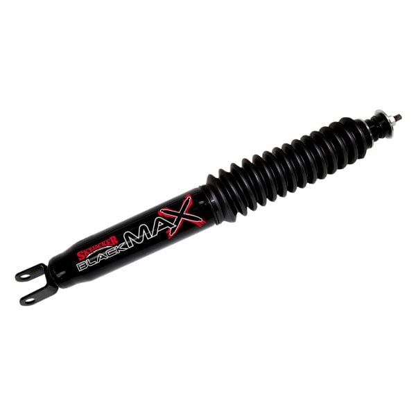 S97-B8509 Front Driver Twin-Tube Shock Absorber with Boot for 2000-2005 Chevrolet Tahoe, Black