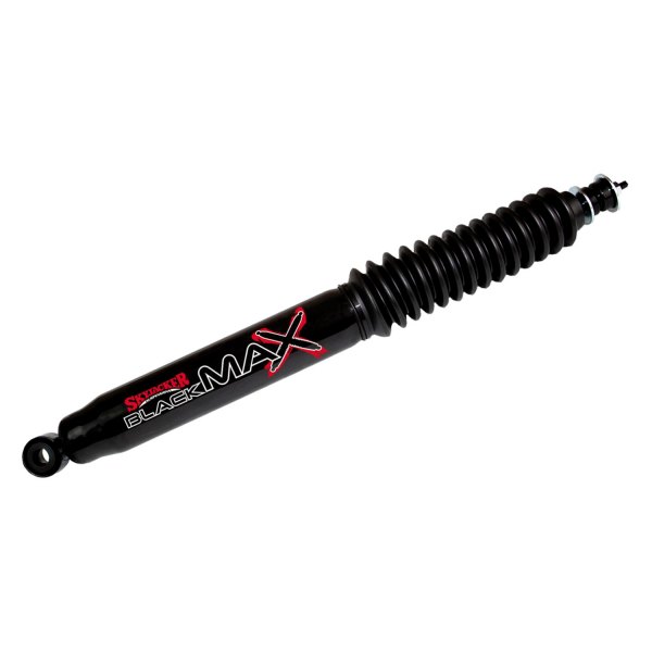Front Driver Twin-Tube Shock Absorber with Boot for 2001-2010 Chevrolet Silverado 2500 HD, Black