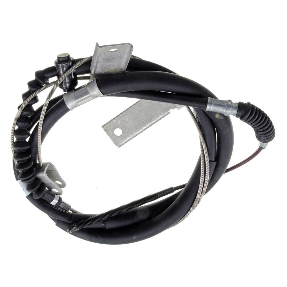 Dorman D18-C138655 95 in. Rear Passenger Side Parking Brake Cable for 1995-1997 Toyota Tacoma, Black