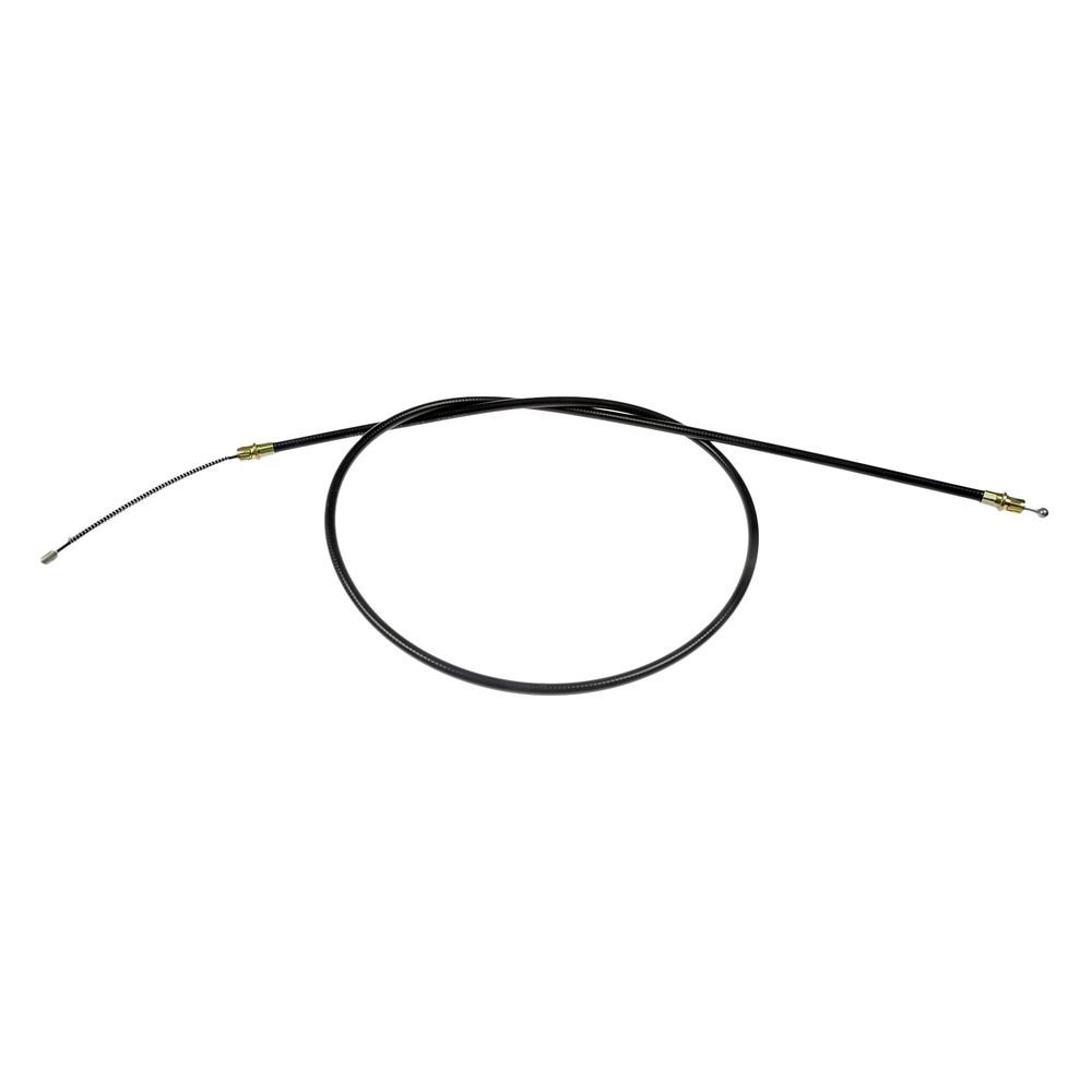 Dorman D18-C92451 76.5 in. Rear Passenger Side Parking Brake Cable for 1967-1968 Ford Galaxie 500, Black