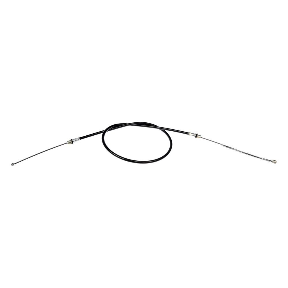 Dorman D18-C93084 64.76 in. Rear Driver Side Parking Brake Cable for 1982-1989 Chevrolet Camaro, Black
