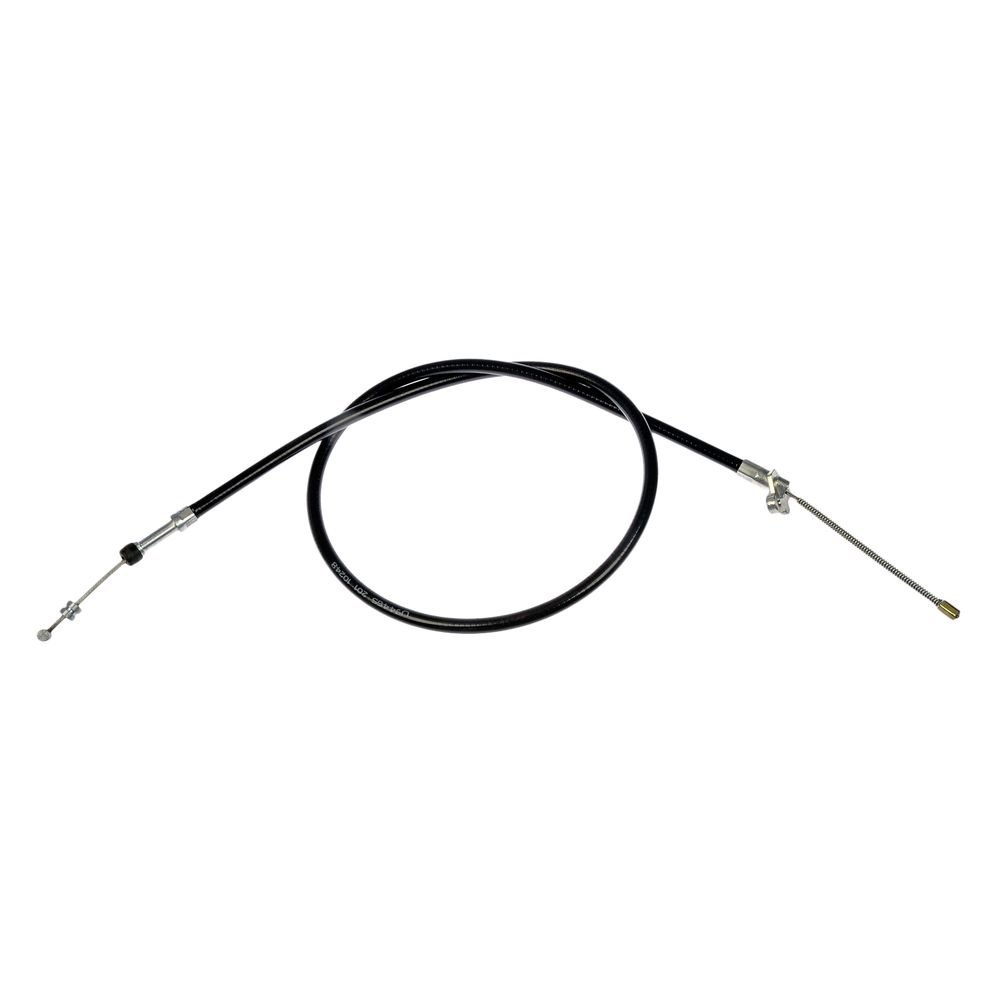Dorman D18-C94465 62.44 in. Rear Driver Side Parking Brake Cable for 1998-2002 Toyota Corolla, Black