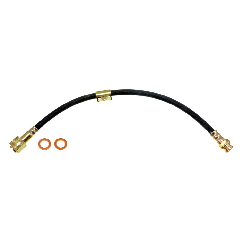 Dorman D18-H106343 Front Driver Side Brake Hydraulic Hose for 1982-1996 Oldsmobile Cutlass Ciera, Black