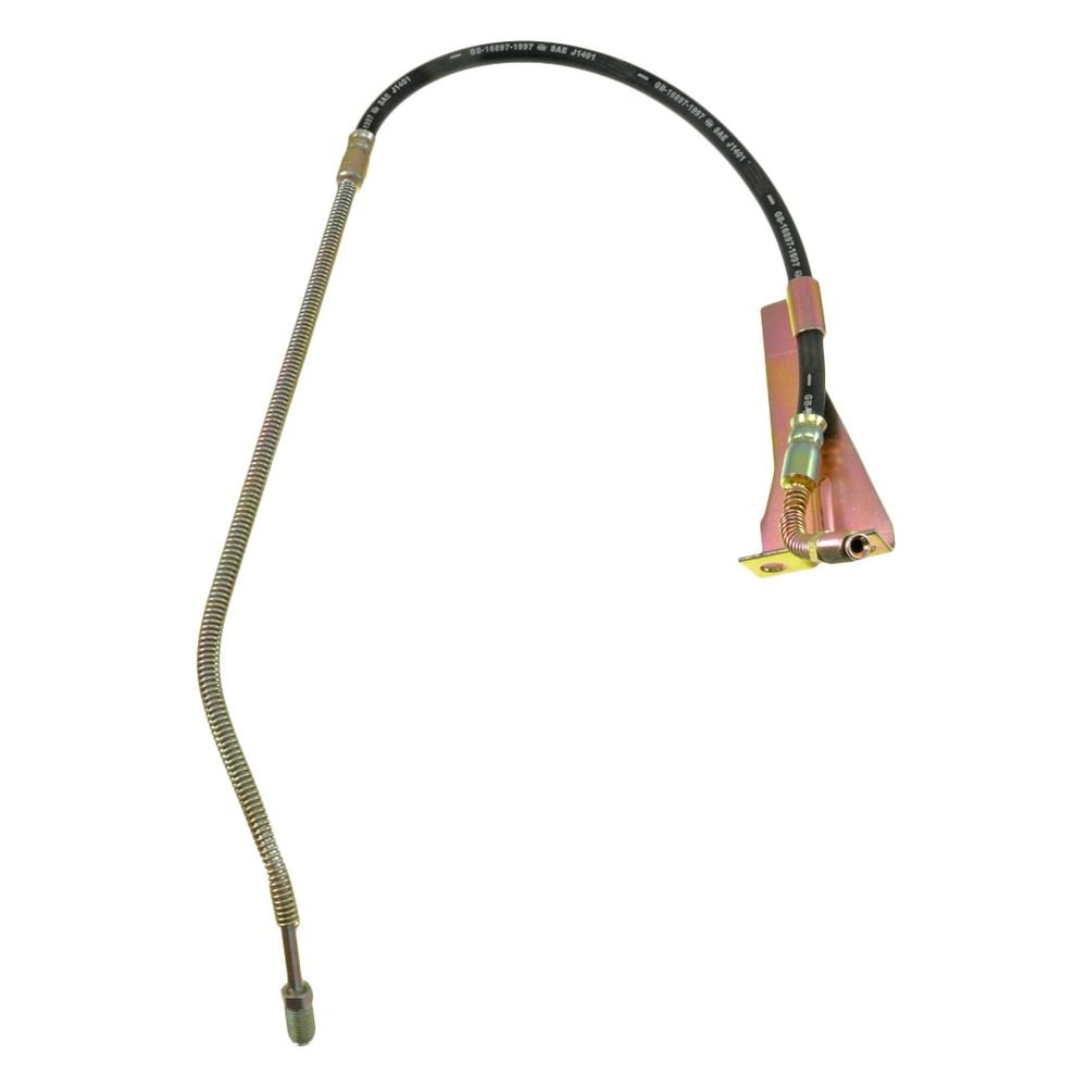 Dorman D18-H124996 Rear Passenger Side Brake Hydraulic Hose for 1990-1996 GMC C6000 Topkick, Black