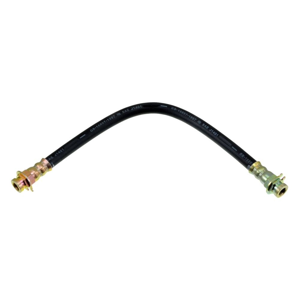 Dorman D18-H36599 Front Driver Side Brake Hydraulic Hose for 1966-1970 Ford Bronco, Black