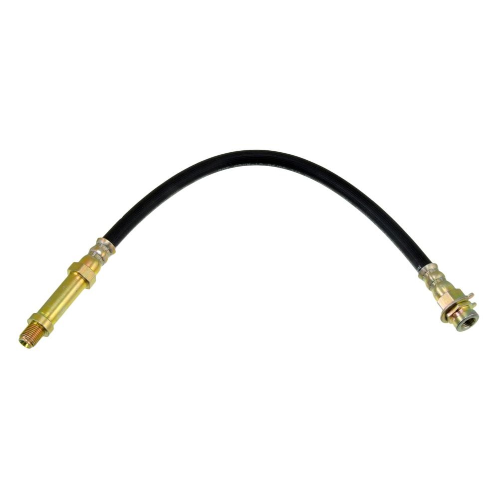Front Driver Side Outer Brake Hydraulic Hose for 1967 Ford Falcon, Black